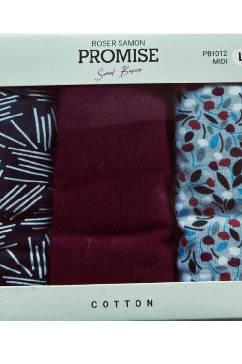 Pack de bragas Promise oscuras